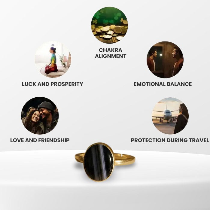 Sulaimani Aqiq original ring for good luck money, wealth, protection and mental peace (अभिमंत्रित)