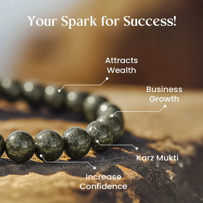 Original Pyrite stone for Goodluck, wealth, money, growth and mental peace (अभिमंत्रित)