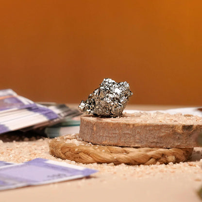 Original Pyrite stone for Goodluck, wealth, money, growth and mental peace (अभिमंत्रित)