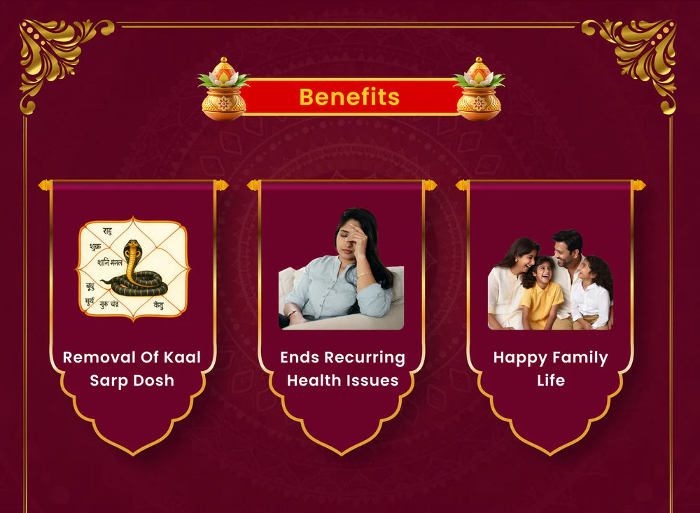 Kaal Sarp Dosh Nivaran Puja ( ₹651/-)