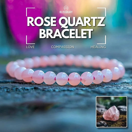 Rose quartz bracelet