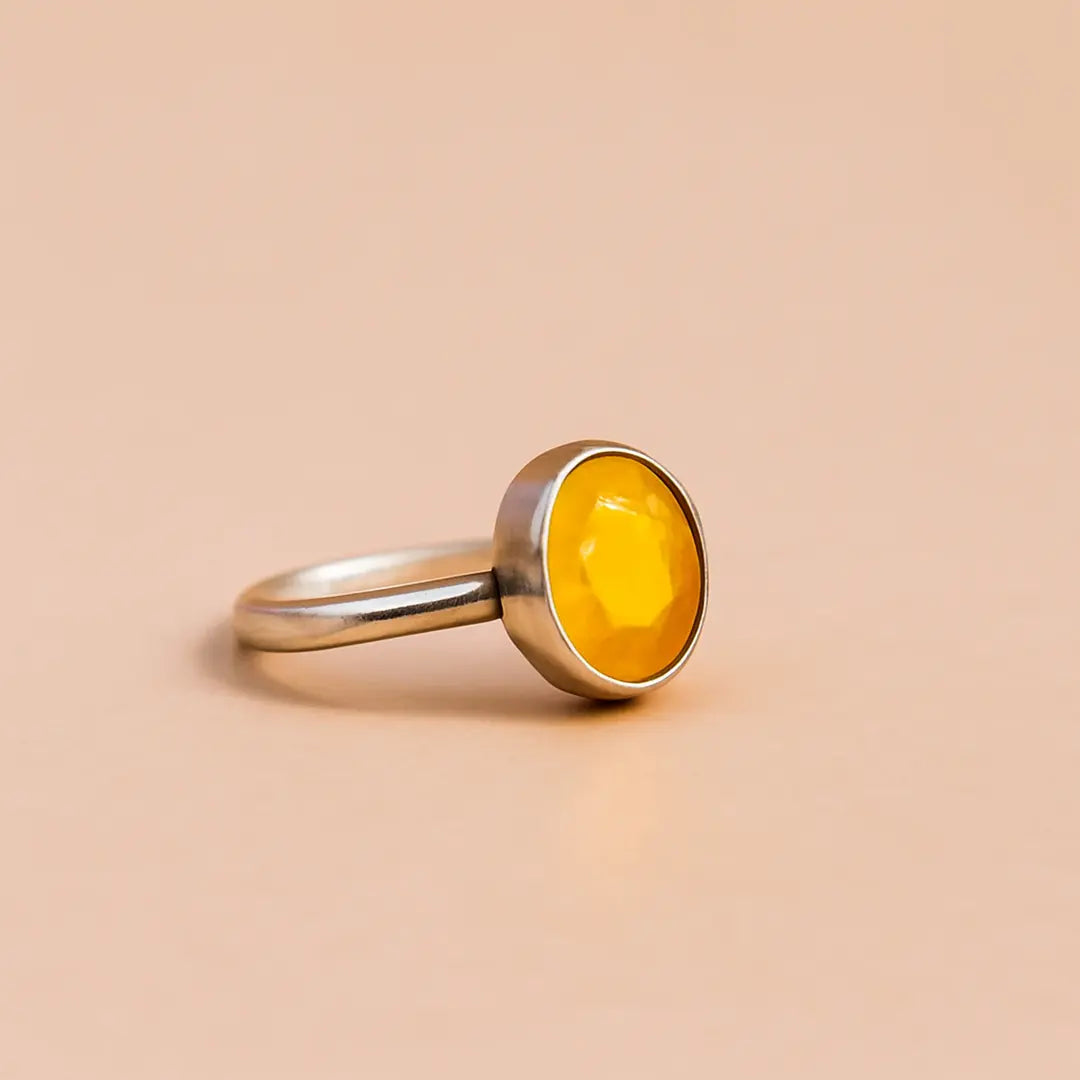 पुखराज/ Yellow saphire for Goodluck, High Financial Status, Success in Job & Profession (अभिमंत्रित)