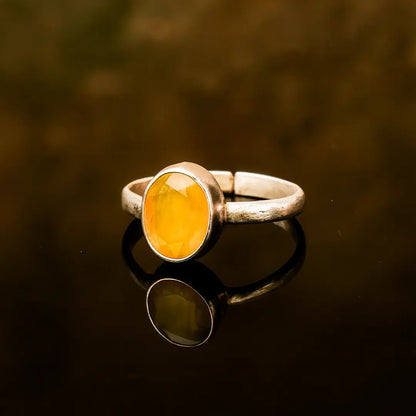 पुखराज/ Yellow saphire for Goodluck, High Financial Status, Success in Job & Profession (अभिमंत्रित)