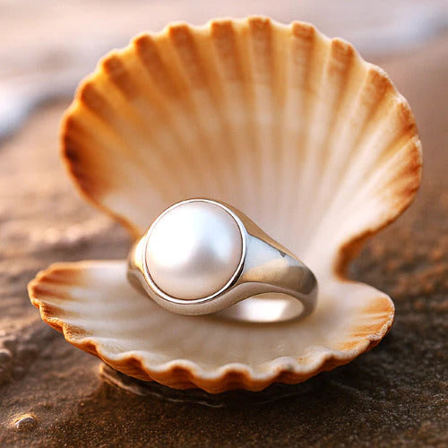 Original Moti stone ring