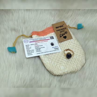 Sulaimani Aqiq original ring for good luck money, wealth, protection and mental peace (अभिमंत्रित)